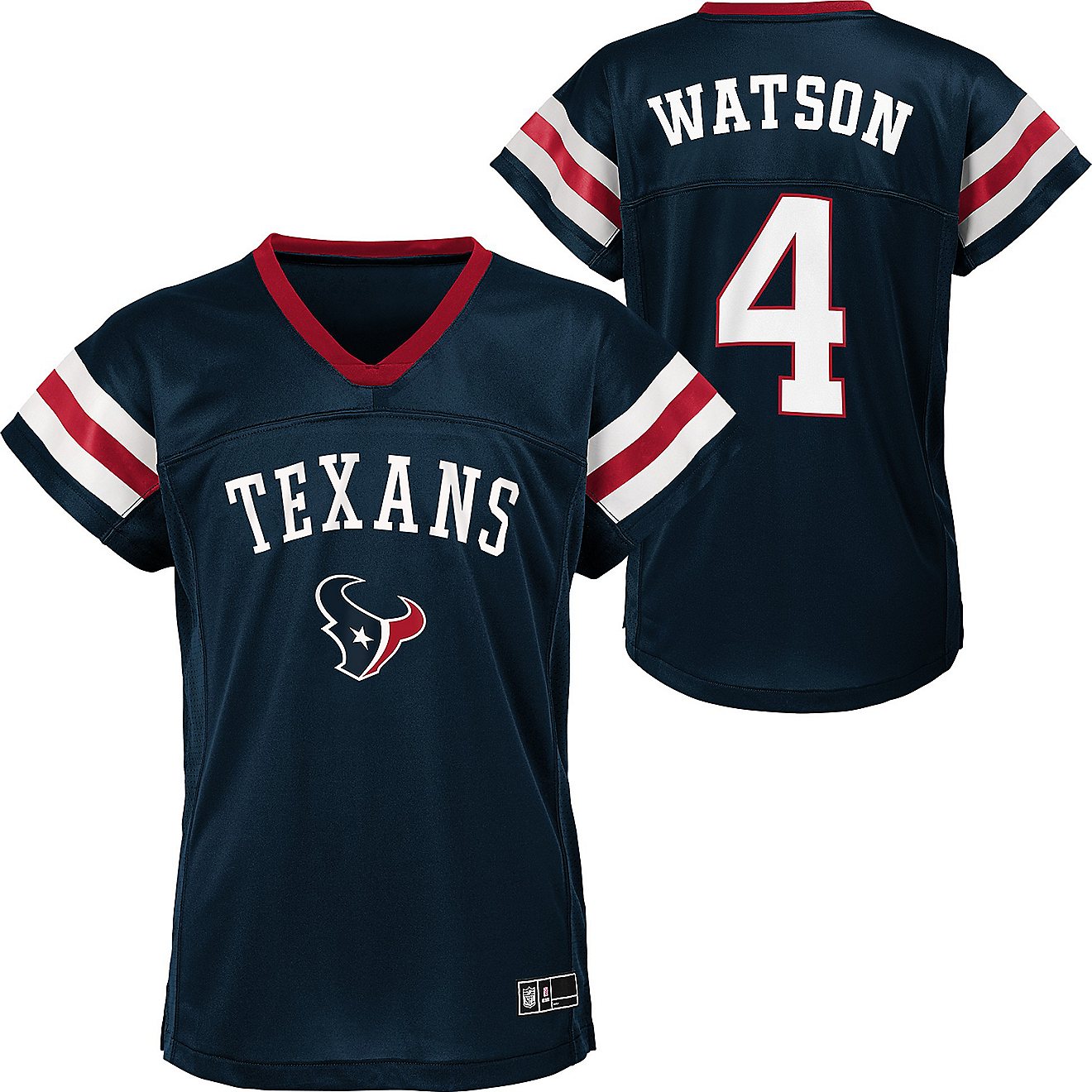 NFL Girls’ Houston Texans Fashion Fan Gear T-shirt                                                                             - view number 1