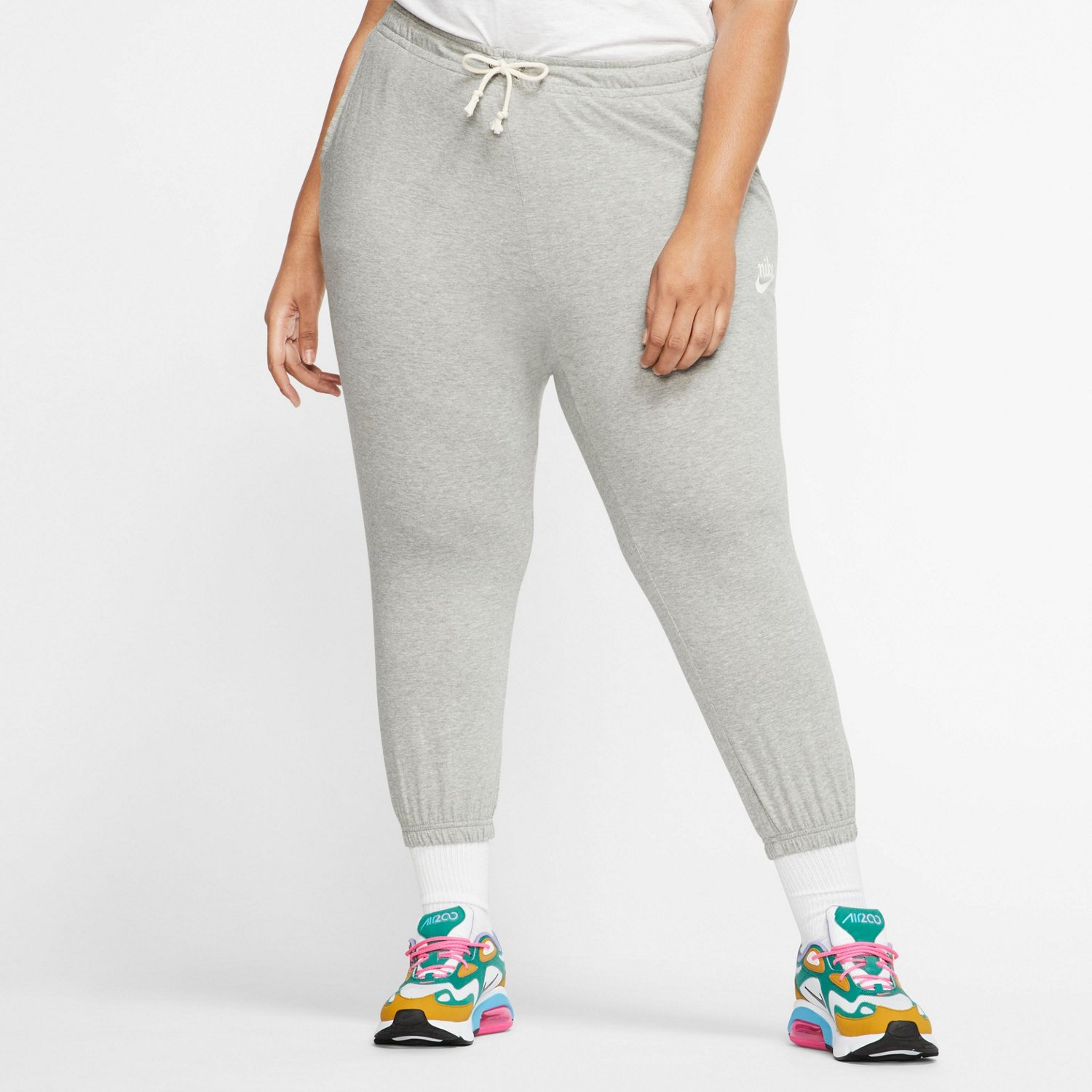 nike women's sportswear gym vintage sweatpants