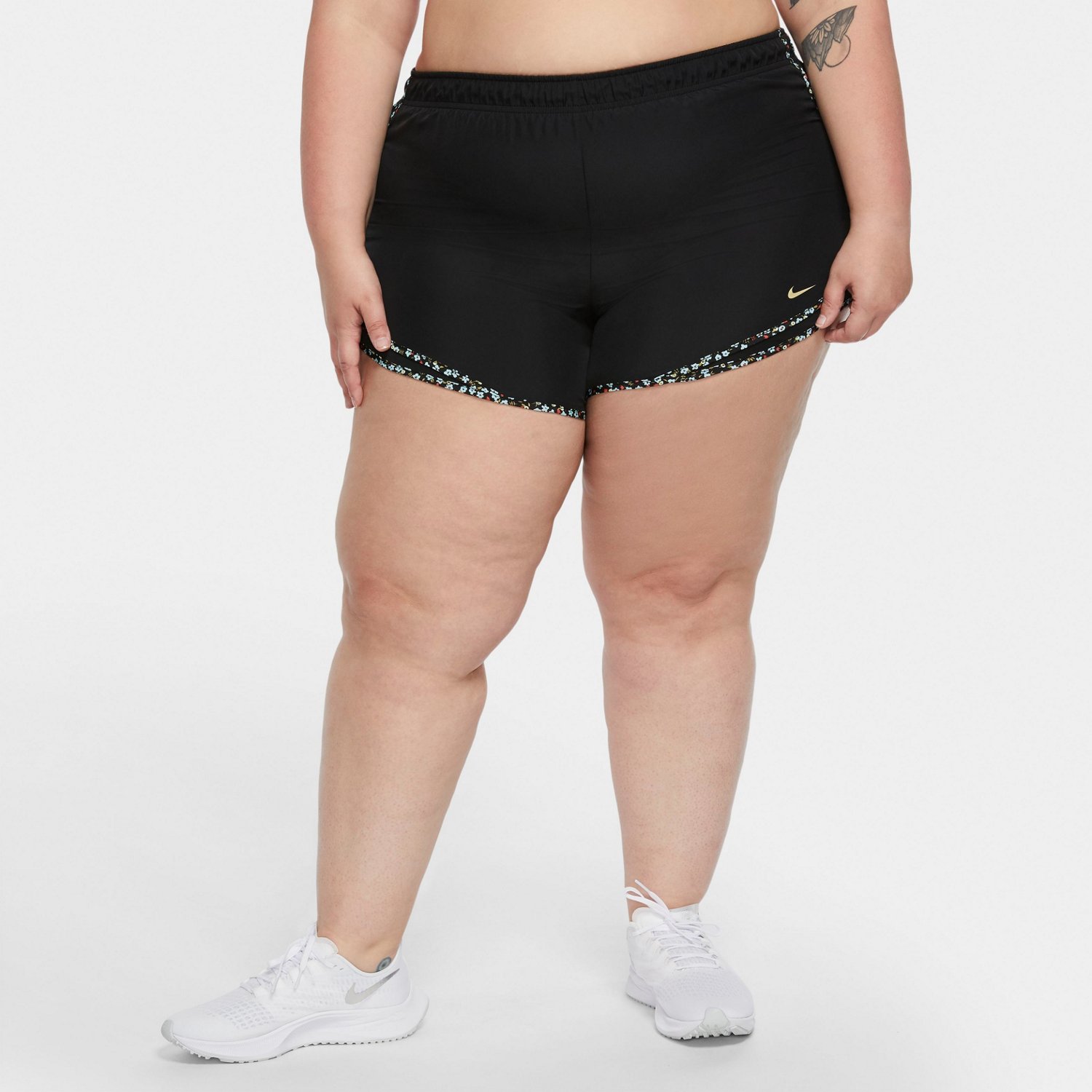 academy plus size nike shorts