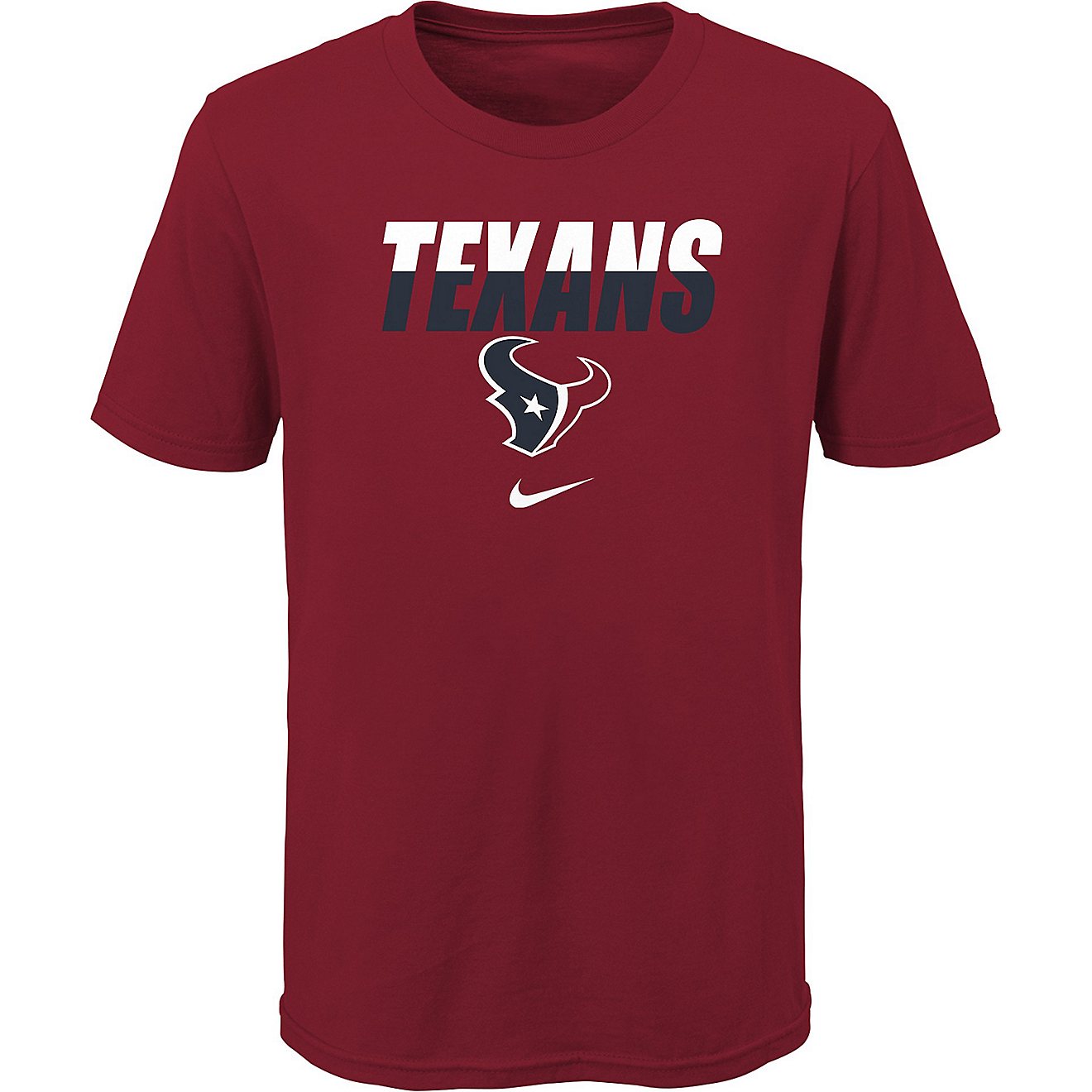 Nike Boys' Houston Texans Split Graphic T-shirt                                                                                  - view number 1