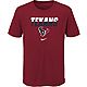 Nike Boys' Houston Texans Split Graphic T-shirt                                                                                  - view number 1 image