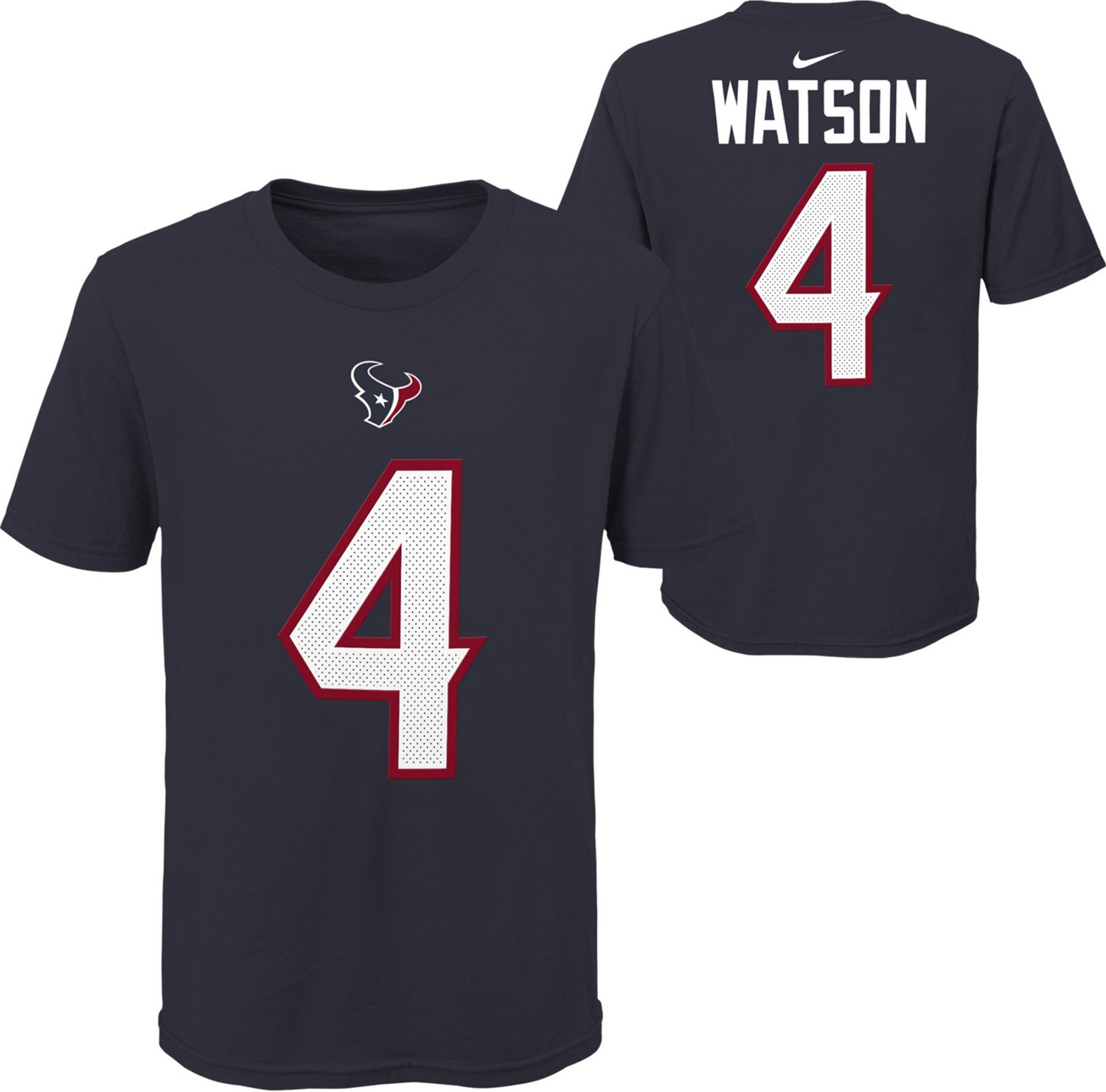 Nike Boys' Houston Texans Deshaun Watson Graphic T-shirt