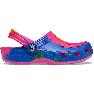 Crocs Classic Adults' Tie Dye Slip-On Walking Clogs
