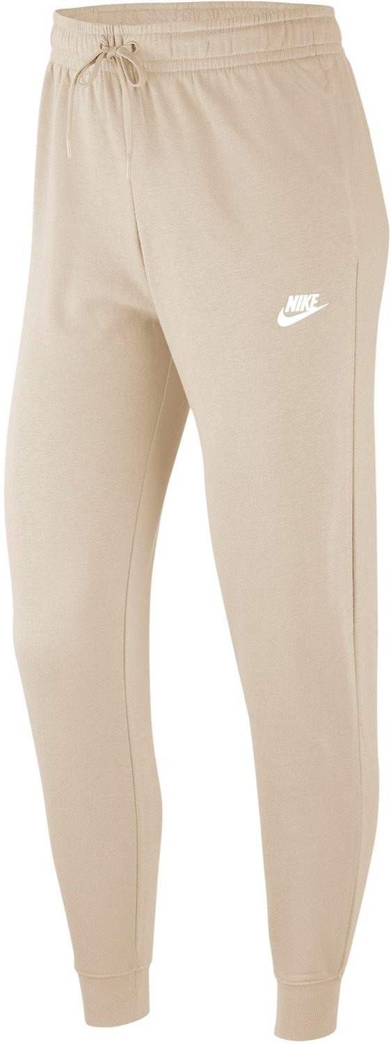 nike beige joggers