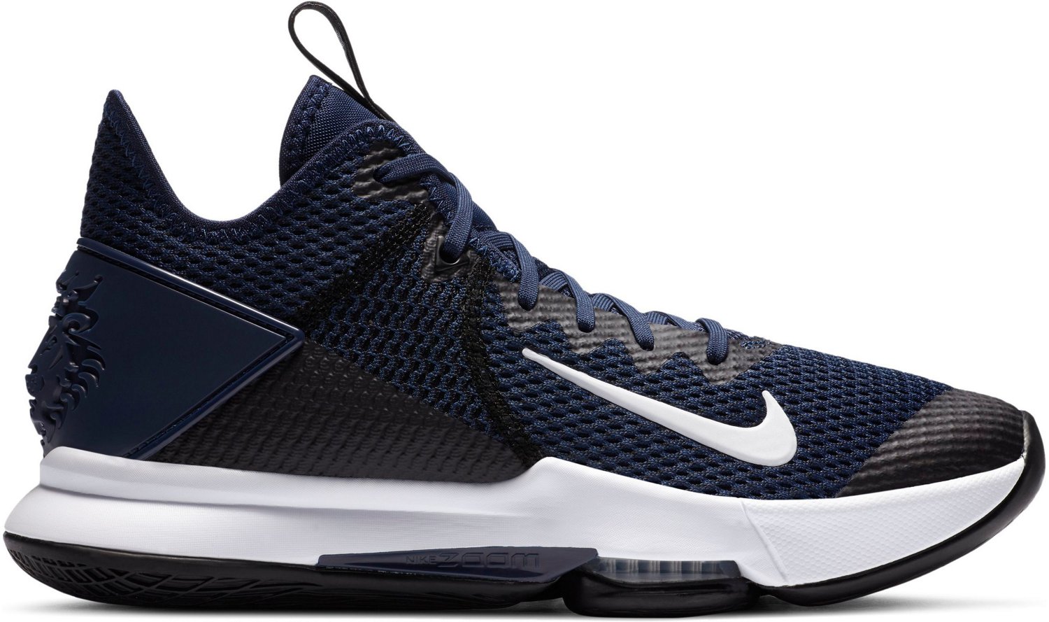 navy blue nike basketball shoes