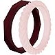 QALO Women's Stackable Silicone Wedding Ring Set                                                                                 - view number 1 image