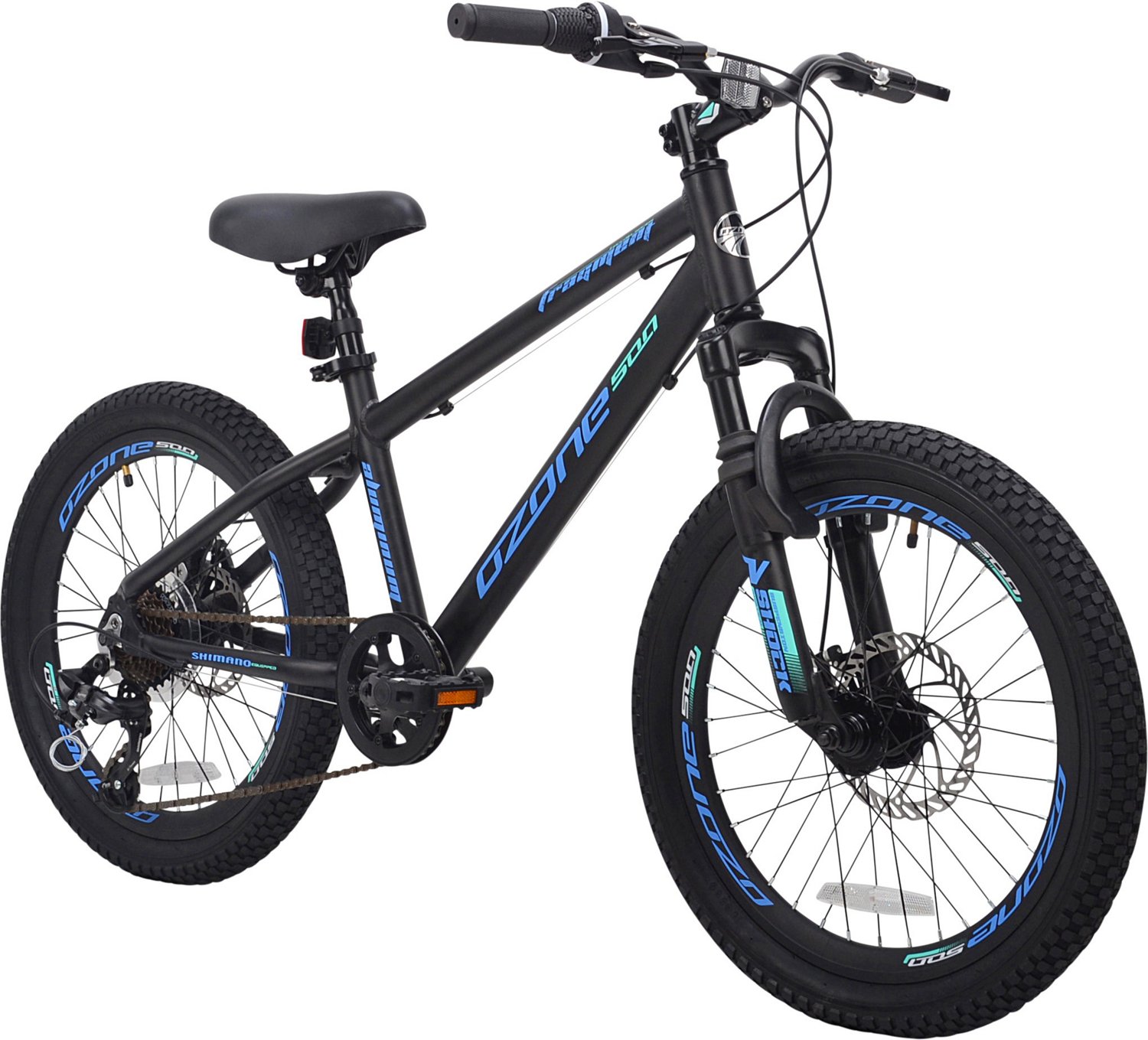 Ozone 500 Boys' Fragment 20 in 7Speed Mountain Bike Academy