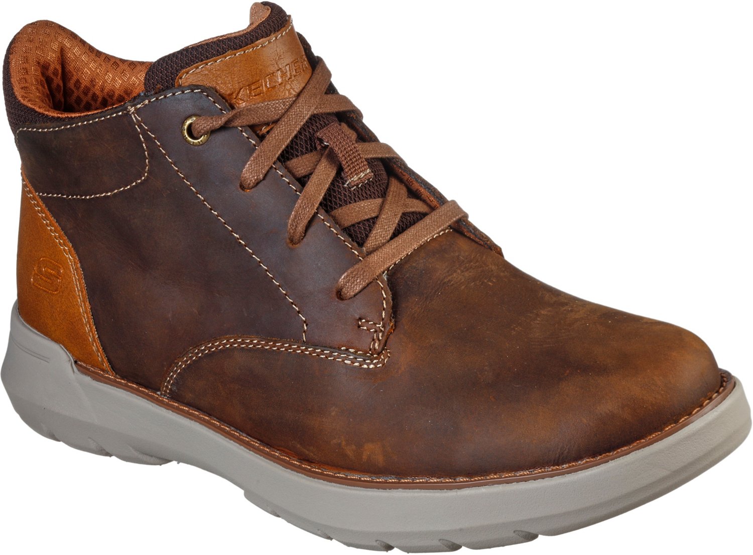 SKECHERS Men's Doveno Molens Mid High Relaxed Fit Shoes | Academy