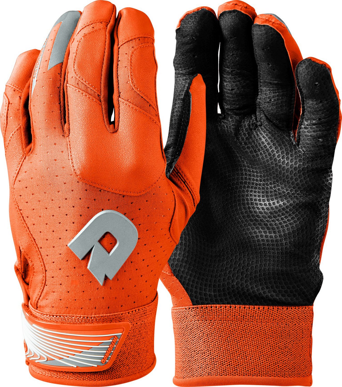 demarini orange and black glove