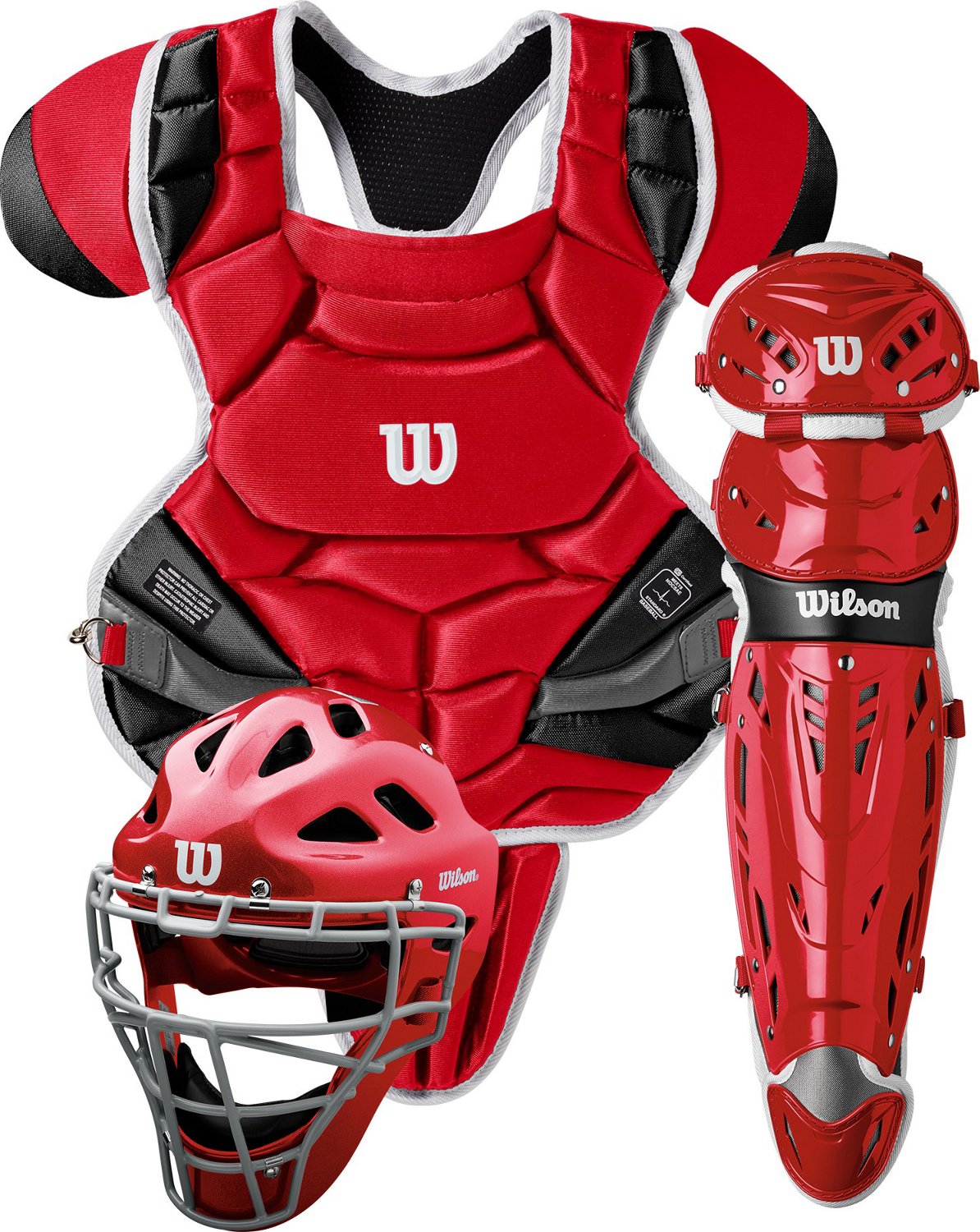 Wilson C1K Catcher's Gear Kit Intermediate Academy