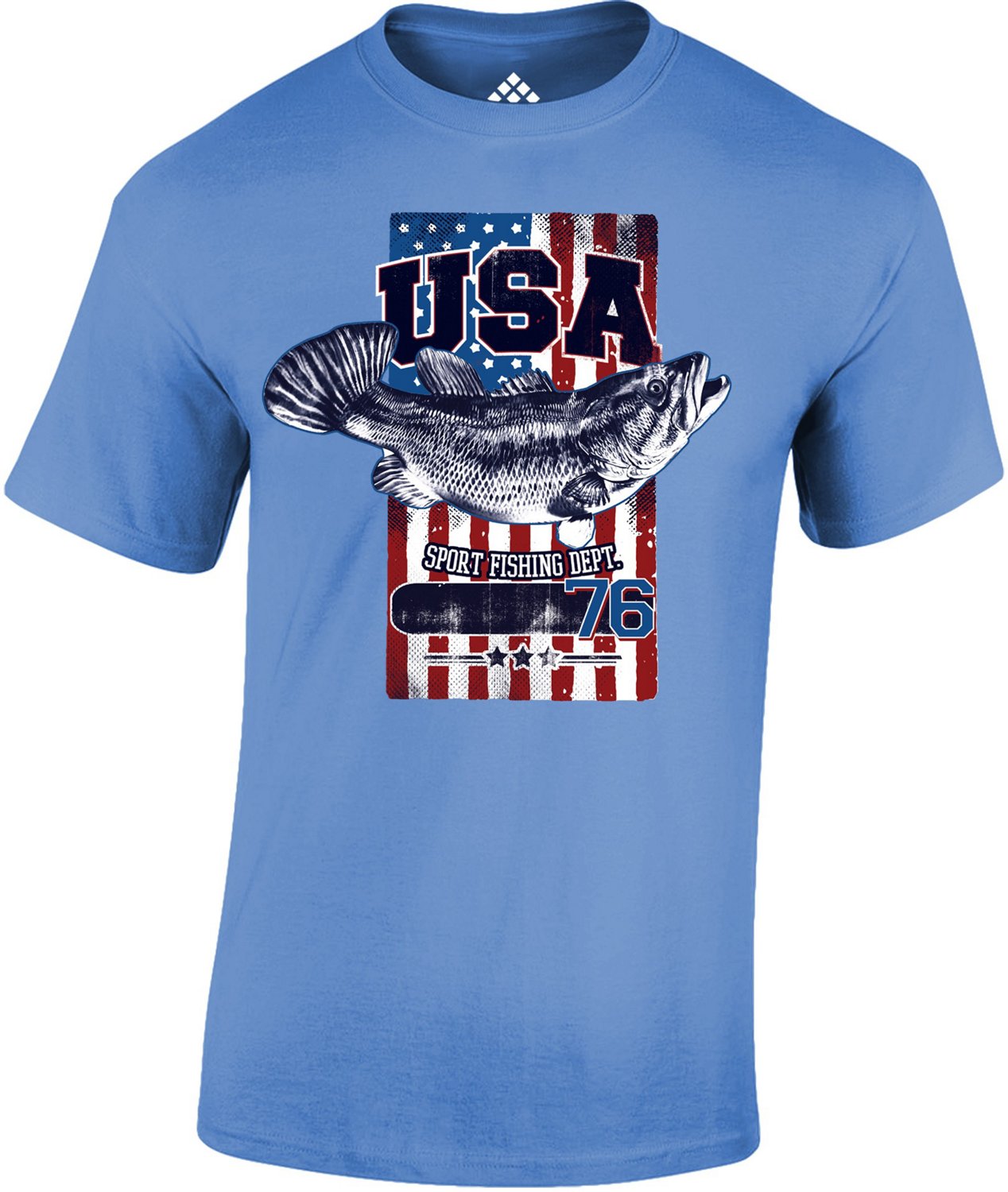 Academy Sports + Outdoor Men's USA Bass Graphic T-shirt | Academy