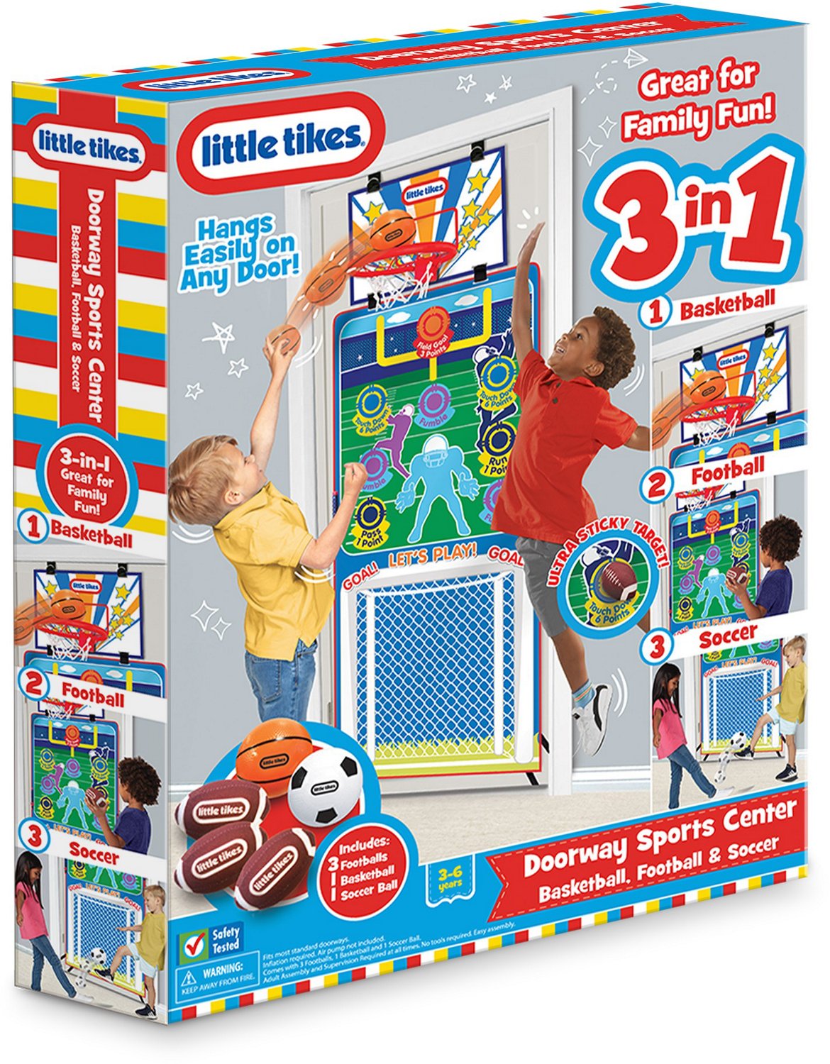 Little Tikes 3in1 Doorway Sport Zone Academy