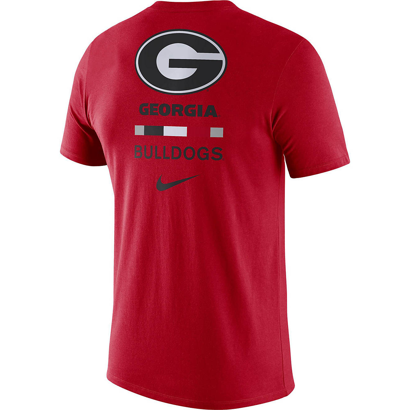 Nike Men's University of Georgia Dri-FIT DNA Short Sleeve T-shirt | Academy