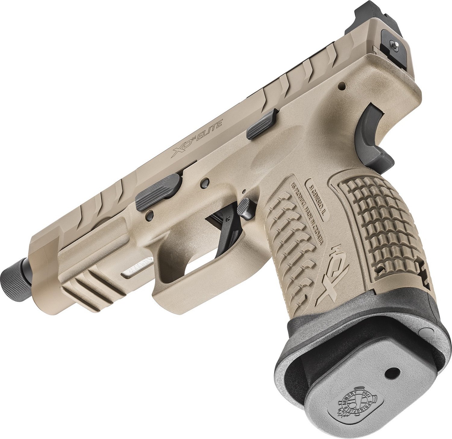 Springfield Armory Xd M Elite Osp Desert Fde 9mm Pistol Academy 9592