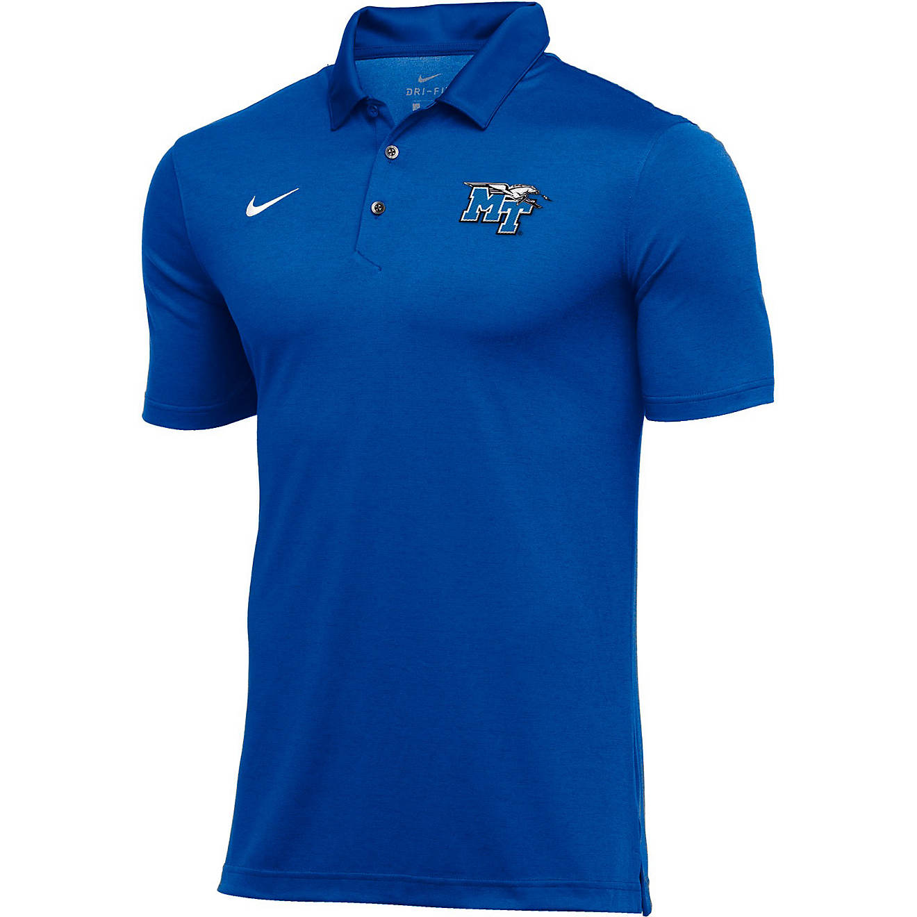 Nike Men's Middle Tennessee State University Dry Stripe Polo Shirt                                                               - view number 1