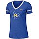 Nike Women’s McNeese State University Dri-FIT Slub V-neck T-shirt                                                              - view number 1 image