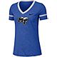 Nike Women’s Middle Tennessee State University Dri-FIT Slub V-neck T-shirt                                                     - view number 1 image