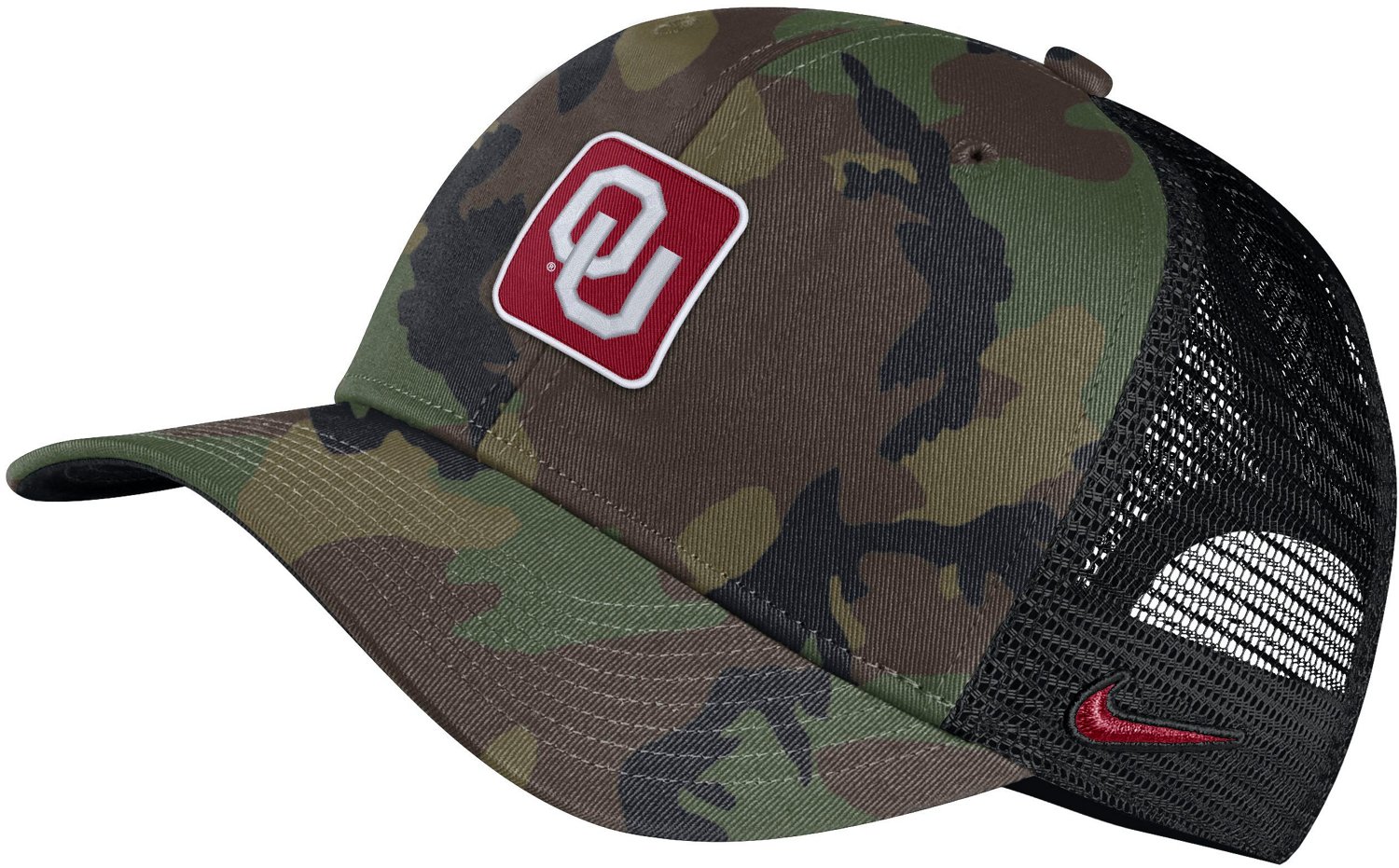 Nike Men's University of Oklahoma C99 Camo Trucker Cap | Academy