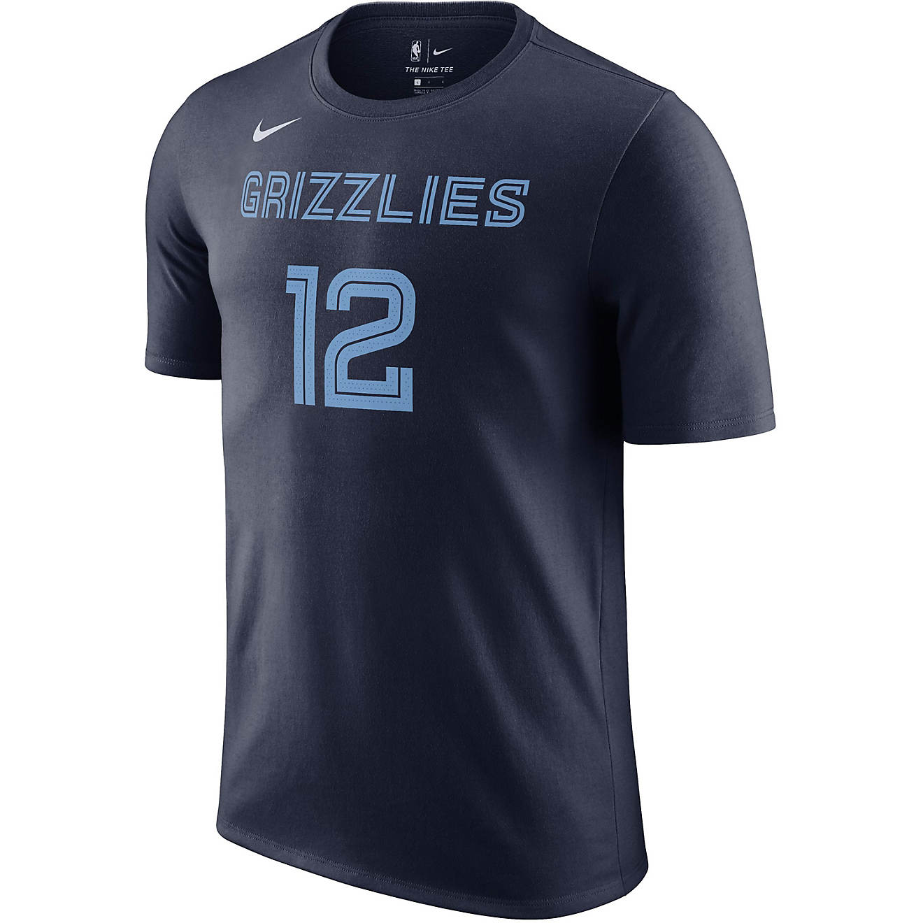 Nike Men's Memphis Grizzlies Ja Morant Essential N&N T-shirt                                                                     - view number 1
