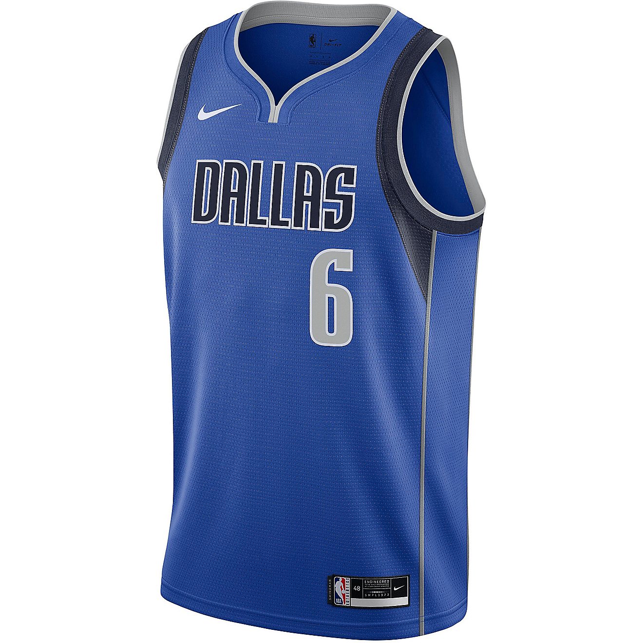 Nike Men's Dallas Mavericks Kristaps Porzingis Swingman Icon Jersey                                                              - view number 1