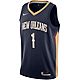 Nike Men's New Orleans Pelicans Zion Williamson Swingman Icon Jersey                                                             - view number 8 image