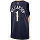 Nike Men's New Orleans Pelicans Zion Williamson Swingman Icon Jersey                                                             - view number 9 image