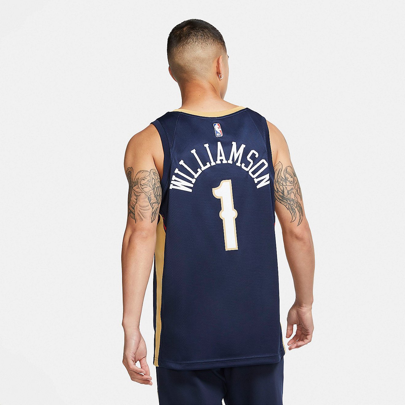 Nike Men's New Orleans Pelicans Zion Williamson Swingman Icon Jersey                                                             - view number 2