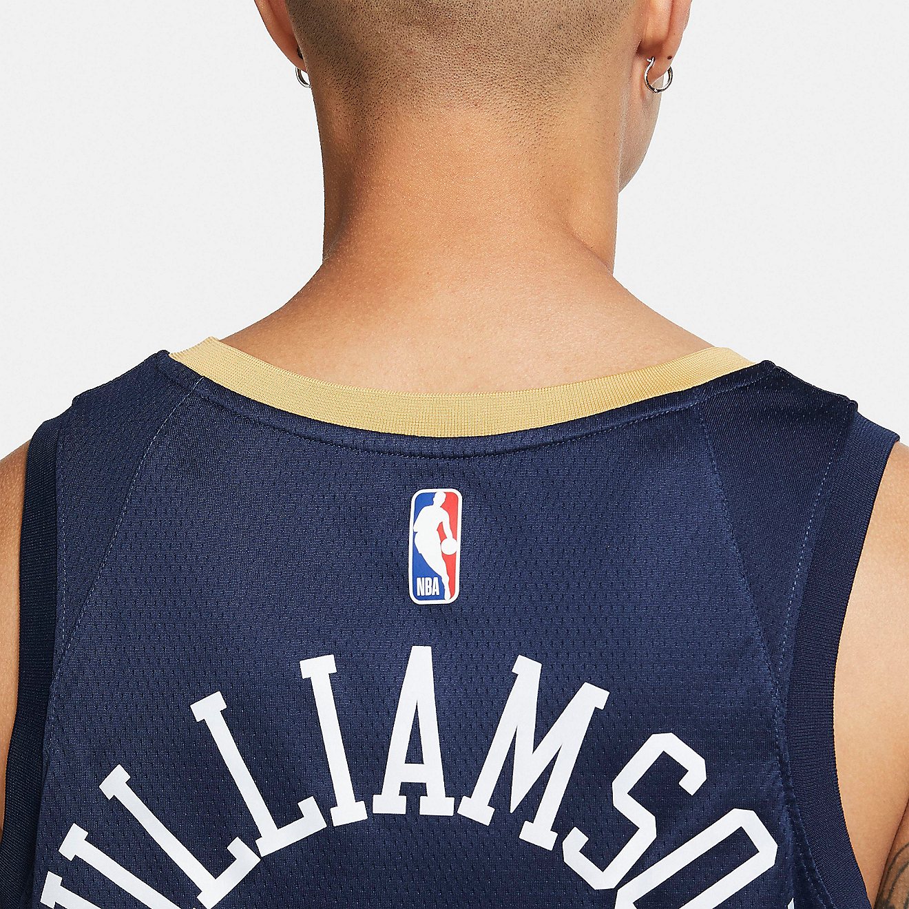 Nike Men's New Orleans Pelicans Zion Williamson Swingman Icon Jersey                                                             - view number 3