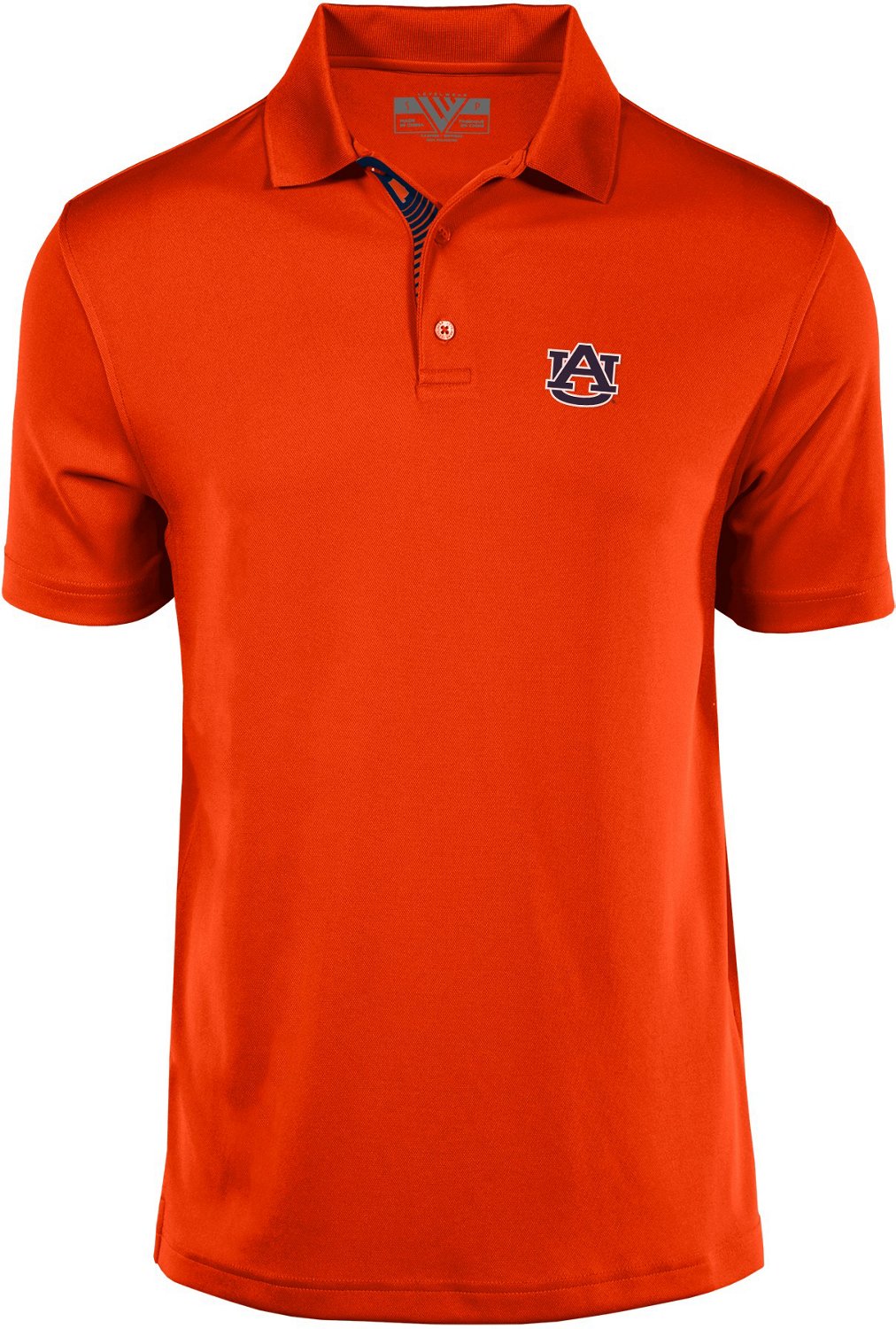 Levelwear Men's Auburn University Omaha Cycle Polo Shirt Academy
