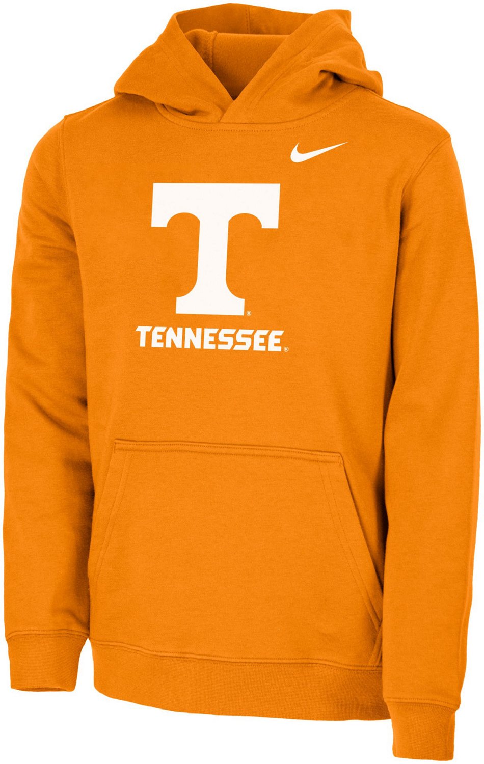 Nike Boys' University of Tennessee Stadium Club Pullover Fleece Hoodie ...