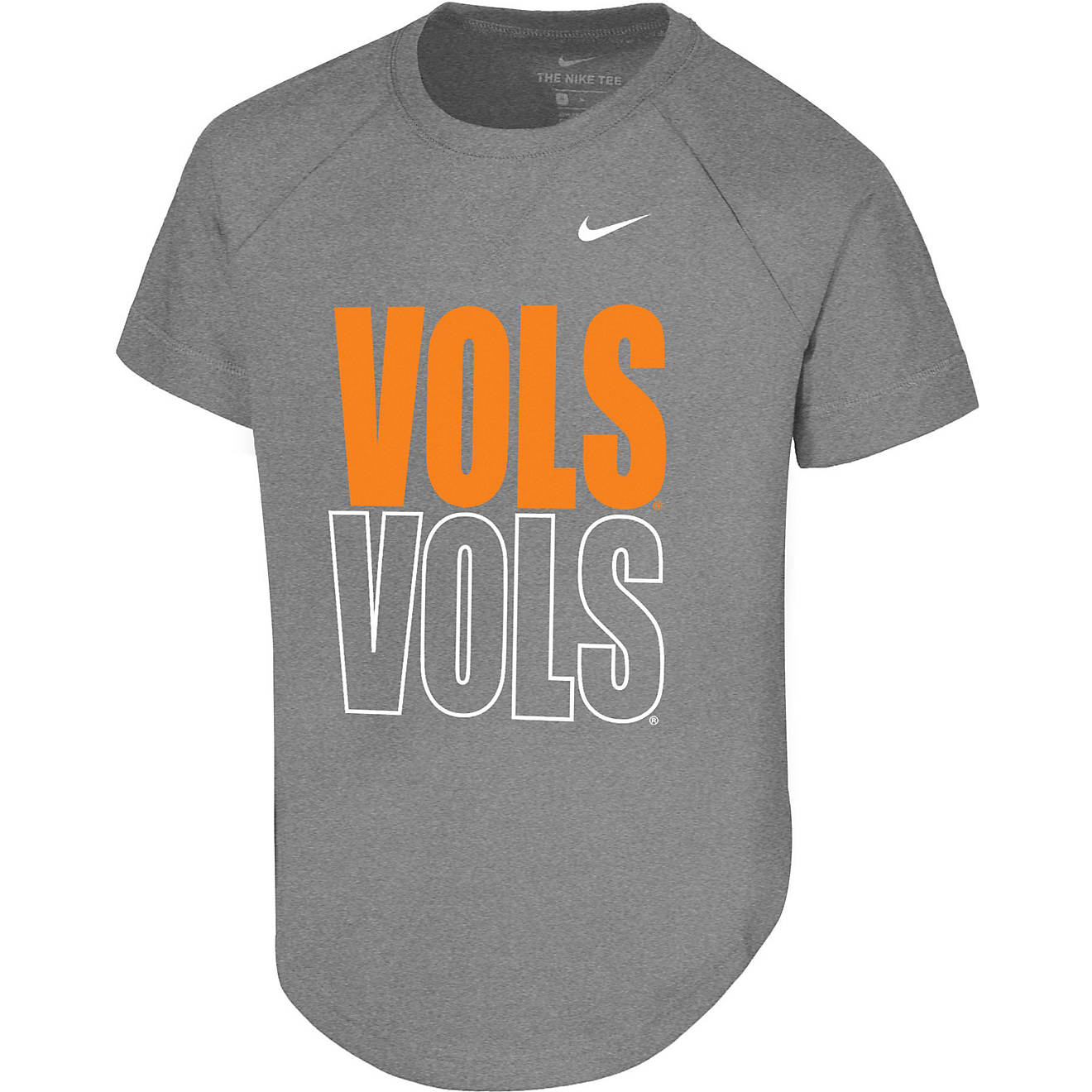 Nike Girls' University of Tennessee Trophy Short Sleeve T-shirt                                                                  - view number 1