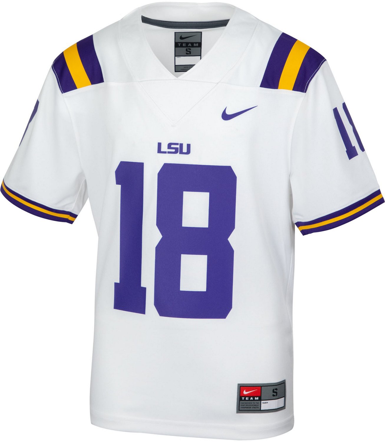 Nike Boys' Louisiana State University Untouchable Football Jersey Academy