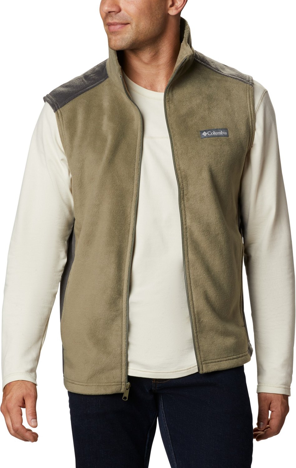 columbia mens fleece vest