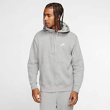 Nike Men's Sportswear Club Fleece Full-Zip Hoodie                                                                               