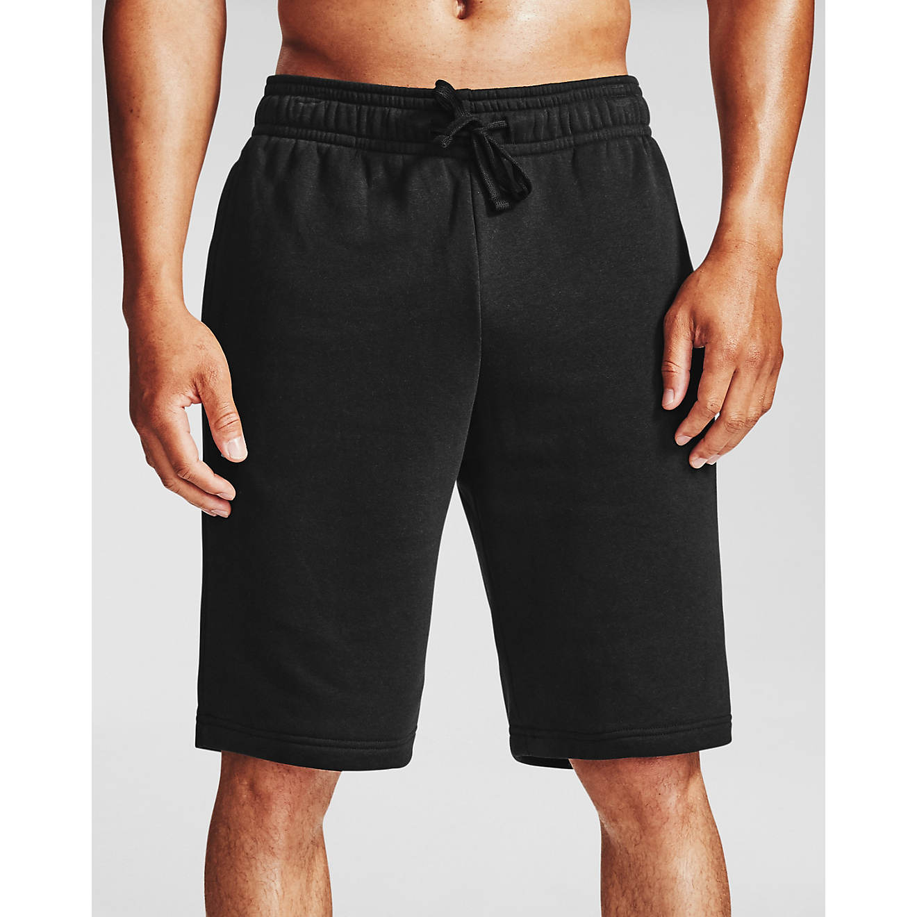 Under Armour Men's Rival Fleece Small Logo Shorts 10 in                                                                          - view number 1