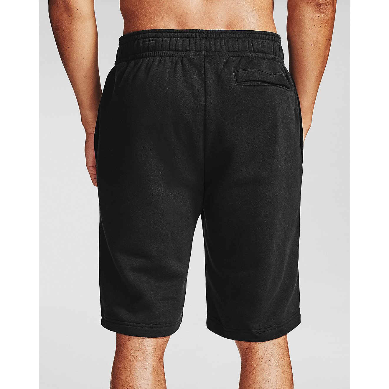 Under Armour Men's Rival Fleece Small Logo Shorts 10 in                                                                          - view number 2