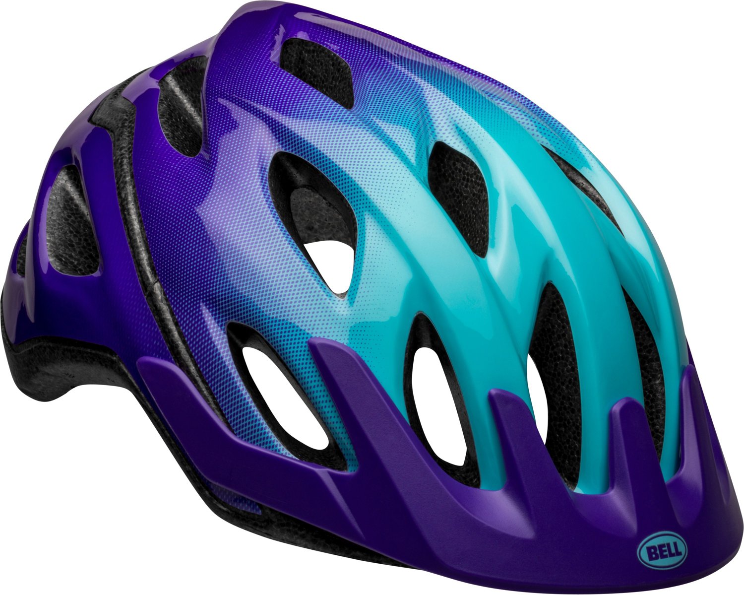 purple girls helmet