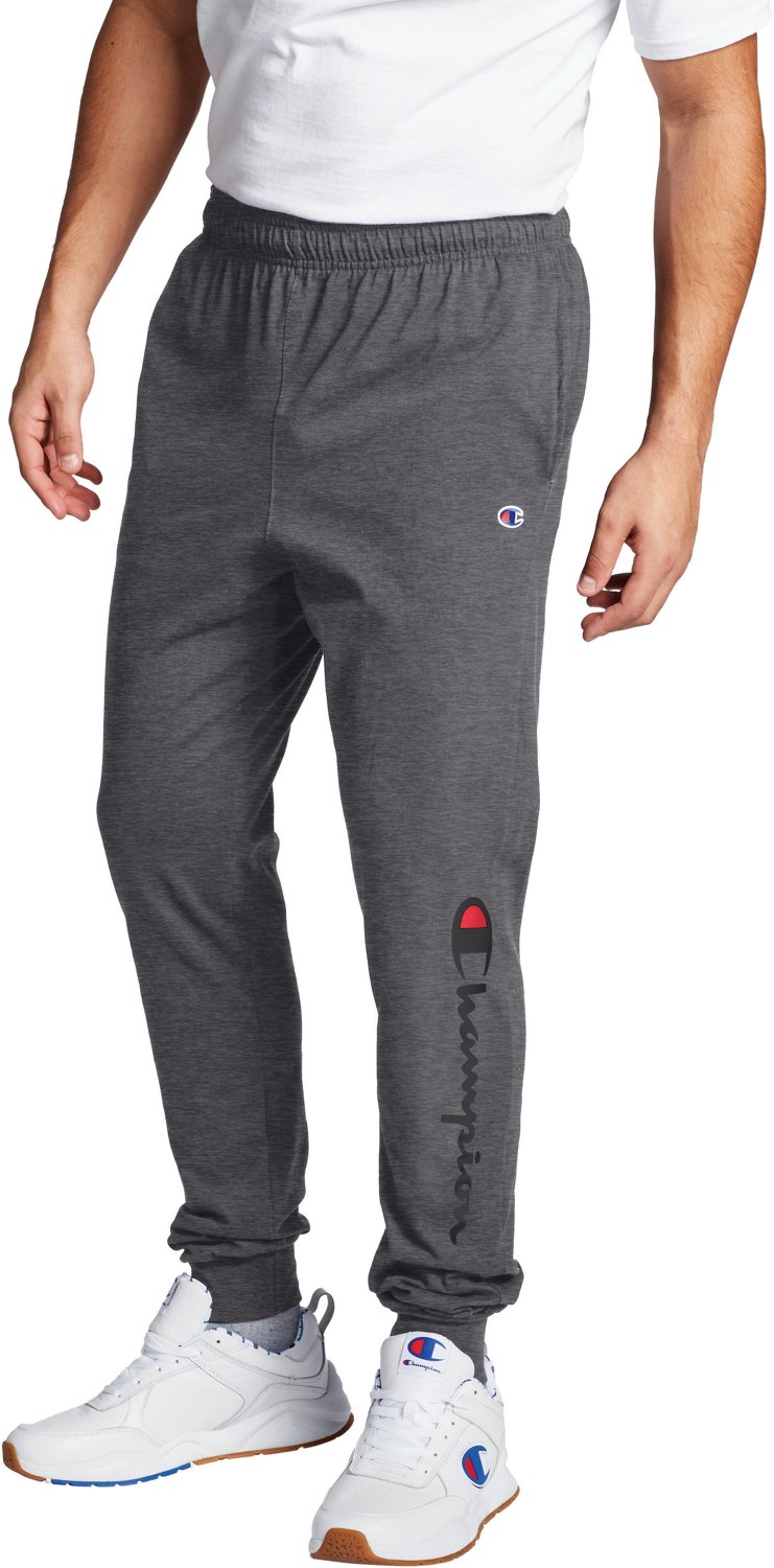 champion black joggers mens