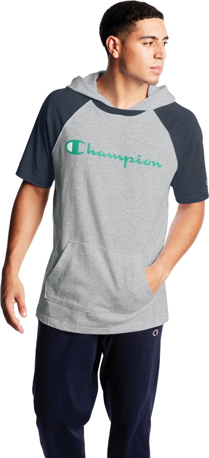 Champion Men's Middleweight Short Sleeve Hoodie | Academy