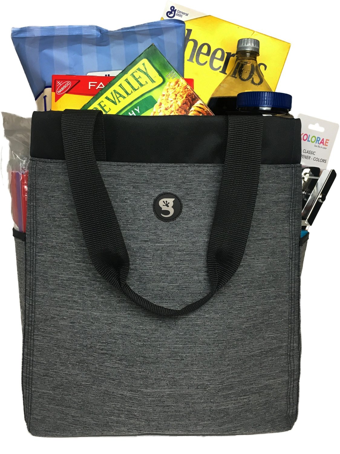 geckobrands beach tote bag