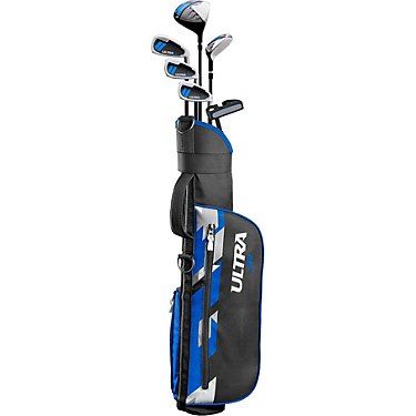Wilson Juniors’ Ultra BLK Large Golf Club and Bag Set Left-handed