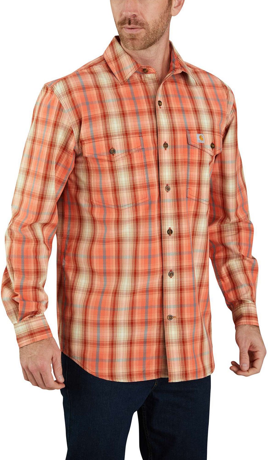 carhart button down shirt