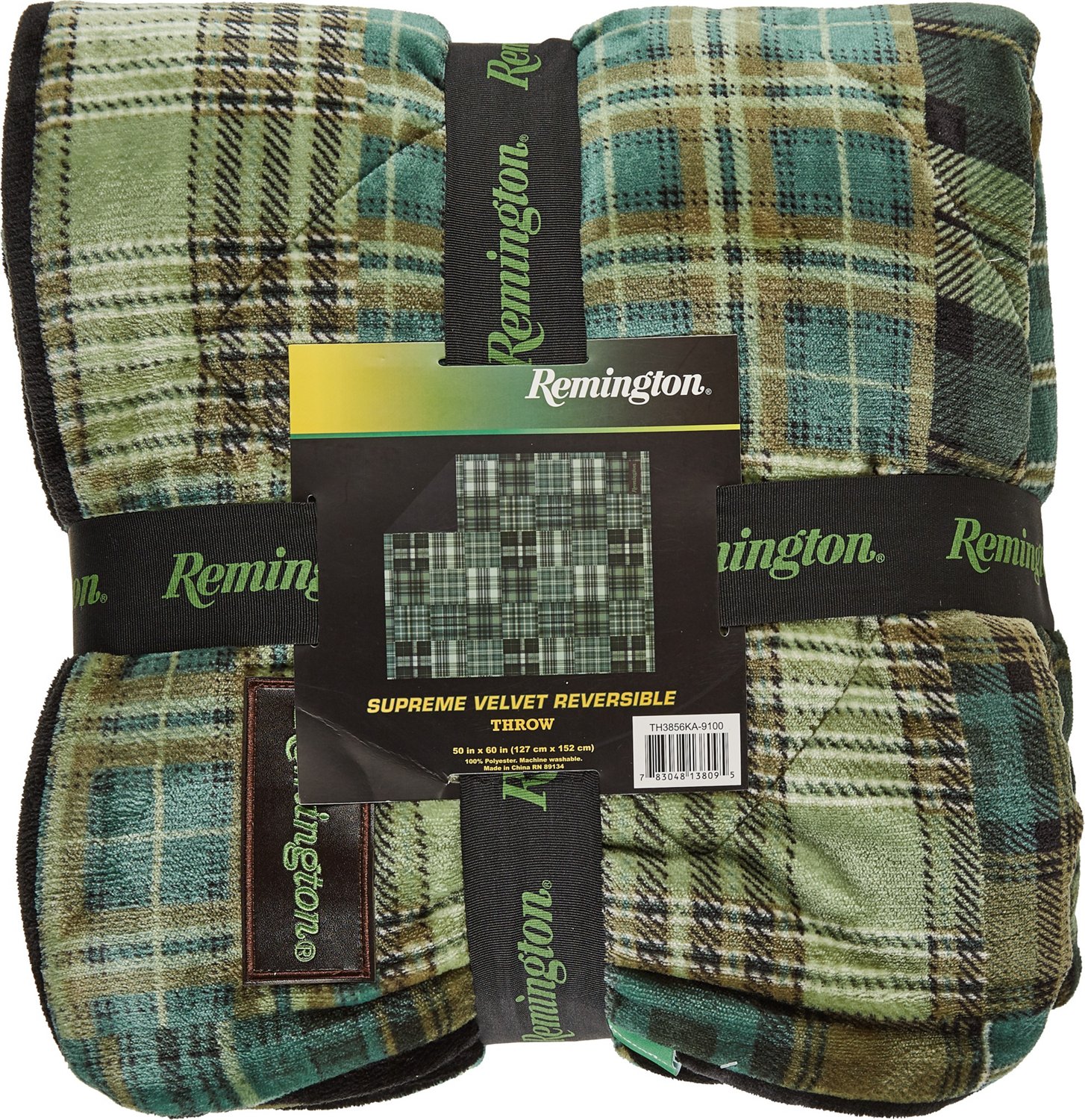 Remington Kamala Supreme Velvet Throw Blanket Academy