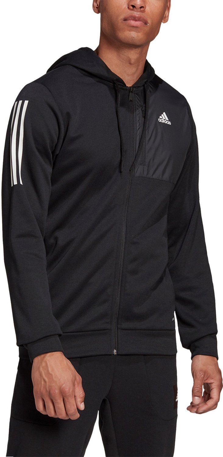 adidas Men's AEROREADY Full-Zip Hoodie | Academy