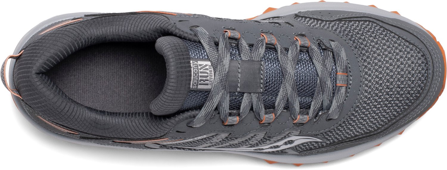 Clothing Saucony Mens Excursion TR13 Black Trail Running Trainers