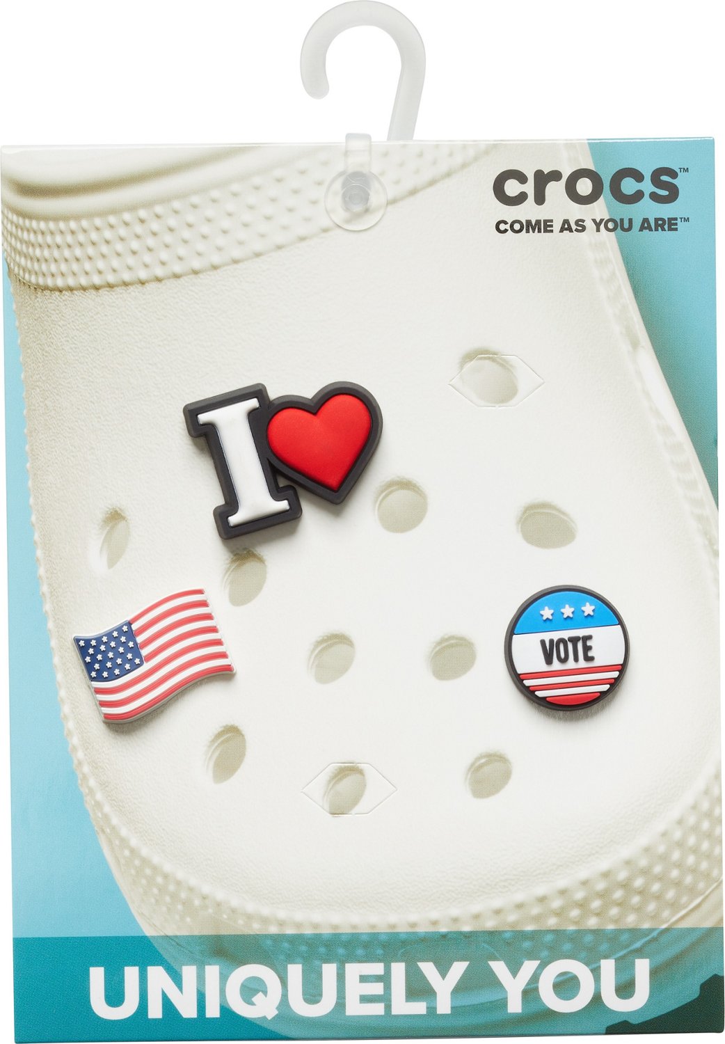 Crocs Jibbitz USA Election 3Pack Academy