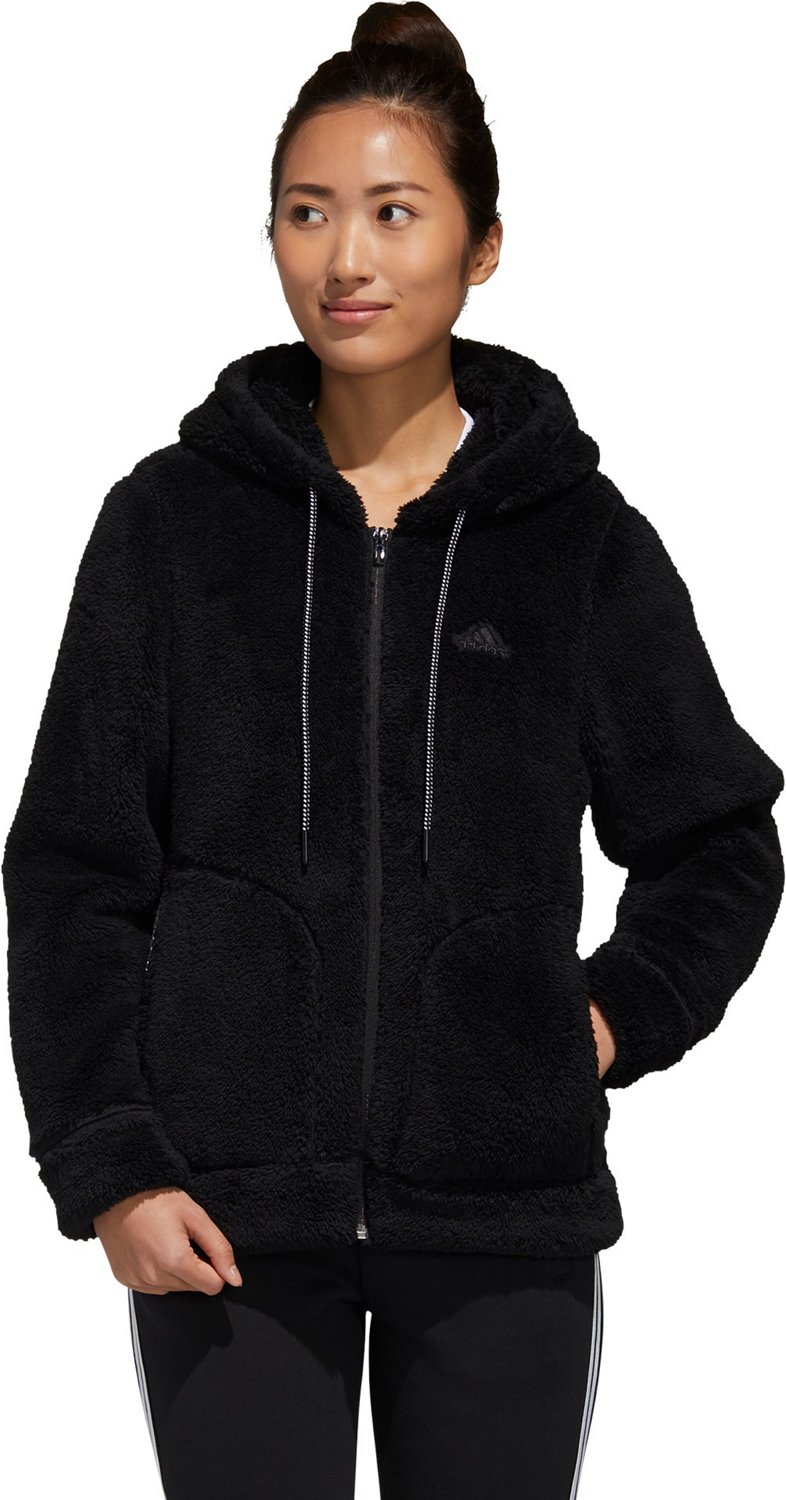 sherpa hoodie adidas