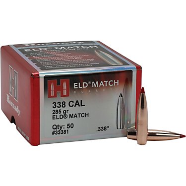 Hornady ELD Match .338 285-Grain Ammunition