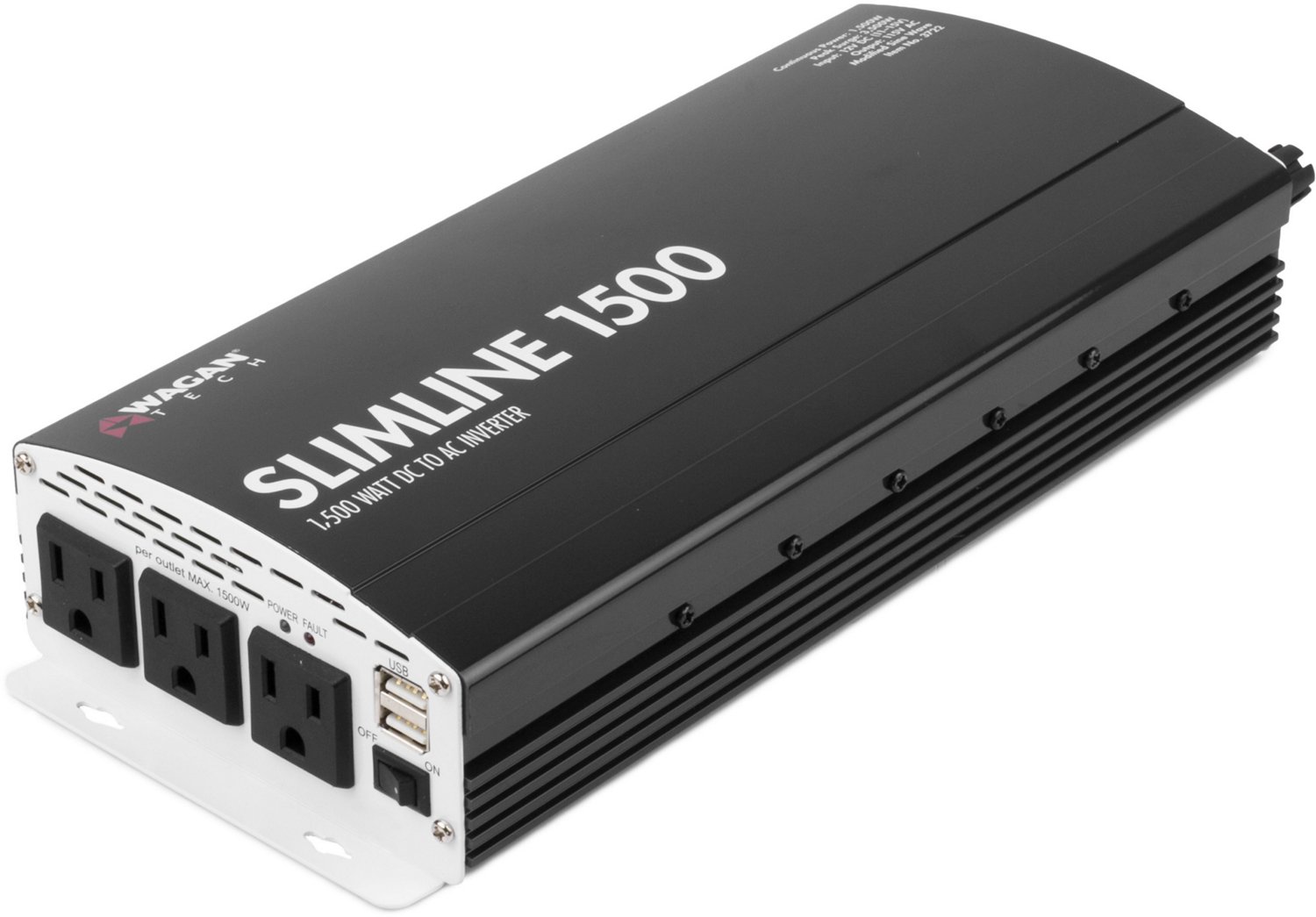 WAGAN SlimLine 1,500 W AC Power Inverter                                                                                        