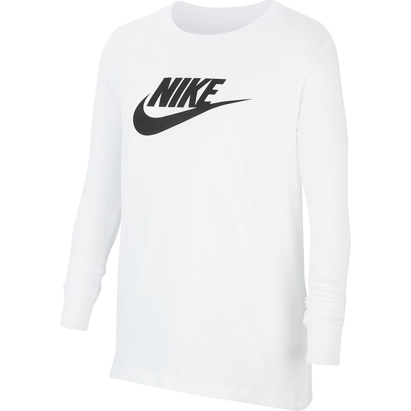 Nike Girls' Sportswear Basic Futura Long Sleeve Graphic Shirt                                                                    - view number 1